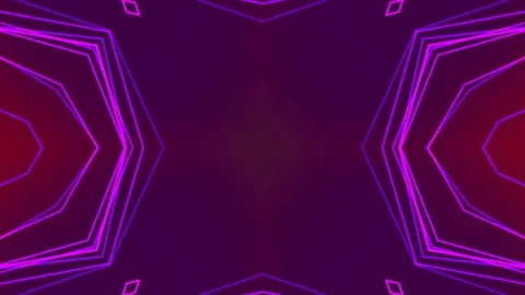 Geometric Figures. Kaleidoscope Stock Footage 74013884