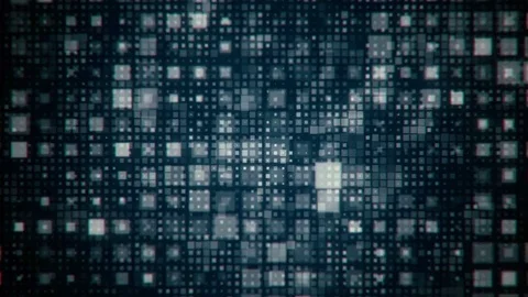 Geometric Flash Looping blue Squares Animated Background Stock Footage 76142140