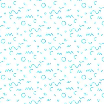 Geometric Flat Pattern. 库存插图