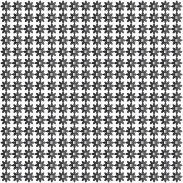 Geometric Flower Motif Pattern for Professional Surface Decor Ilustración de archivo