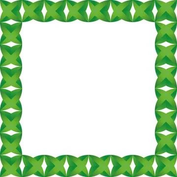 Geometric frame illustration background, vector image. 스톡 일러스트