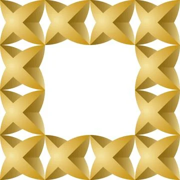 Geometric frame illustration background, vector image. Illustrazione stock