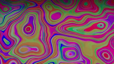 Geometric futuristic modern dynamic background, lines, circles, digital pixels Stock Illustration