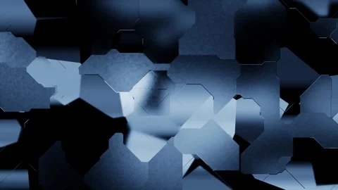 Geometric glassmorphism background with dynamic gradient flow loop animated Video stock 324798396