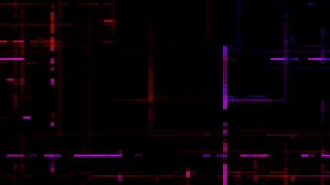 Geometric Glitch Abstract Loop Abstract Data Flow Loop Stock Footage 296187538