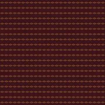 Geometric gold rope pattern on dark brown background seamless texture Stock Illustration