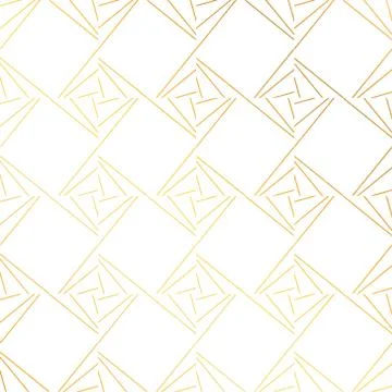 Geometric golden pattern background vector Stock Illustration