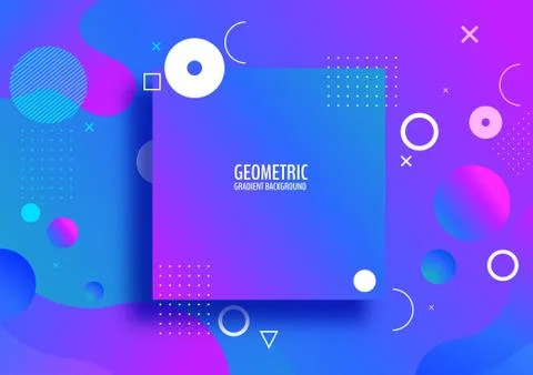 Geometric gradient background Stock-Illustration