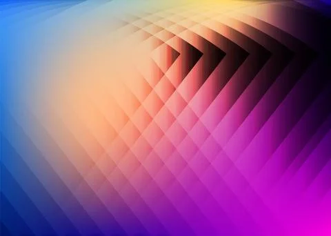Geometric Gradient Background with Overlapping Shapes Stock Illustration