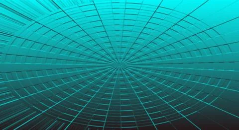 Geometric graphic in 3d bas relief Stock Illustration