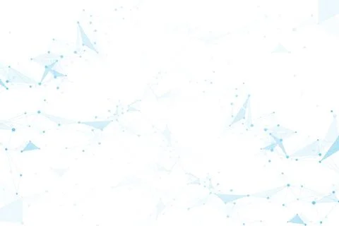 Geometric graphic background molecule and communication. Big data complex with 스톡 일러스트