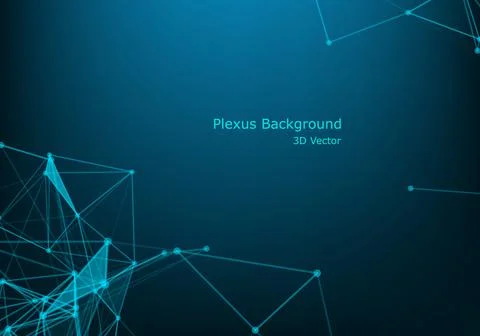 Geometric graphic background molecule and communication. Big data complex wit 스톡 일러스트