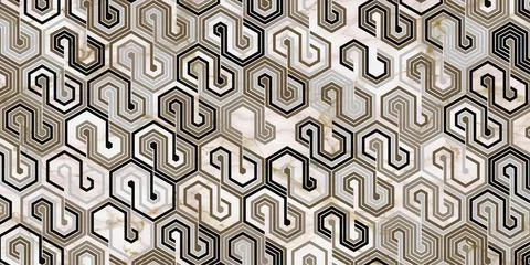 Geometric gray background with marble texture Stock Illustration