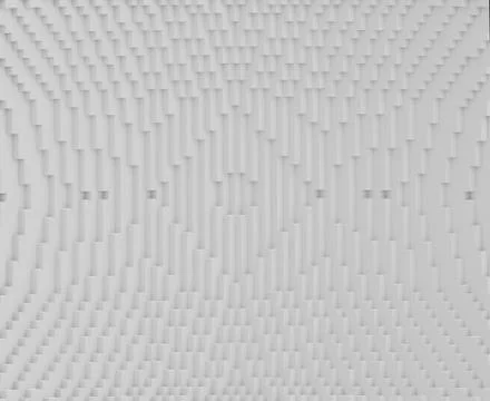 A geometric gray blocks background, 3d render Stock Illustration