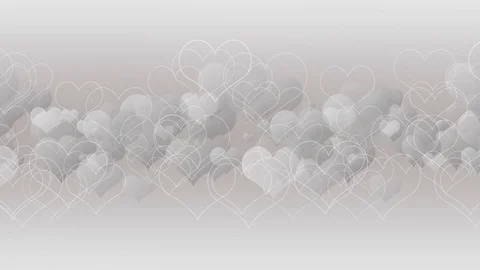 Geometric Gray Heart Background Видео 73747070