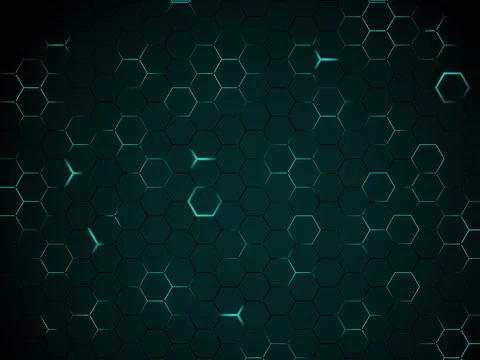 Geometric green background Stock Illustration