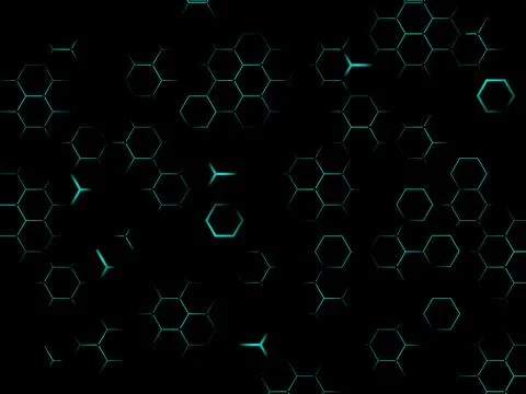 Geometric green background Stock Illustration