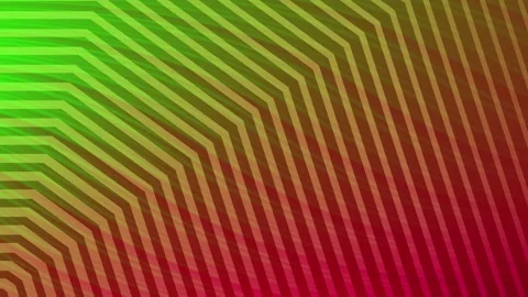 Geometric green red background pattern smooth  flows organic, copy space hd, Video stock 297339845