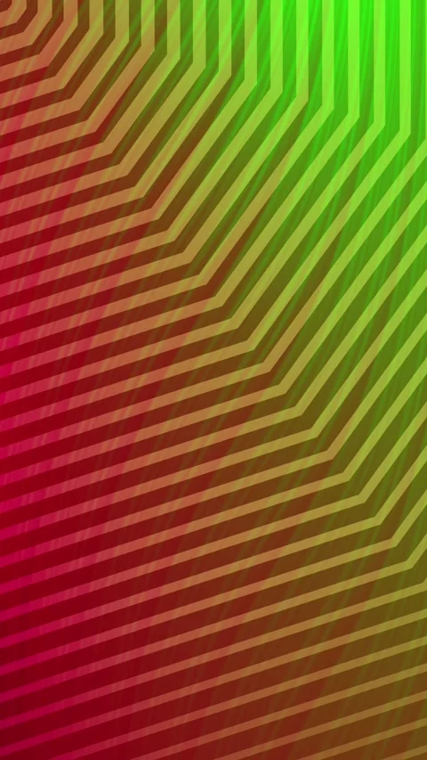 Geometric Green Red Pattern Smooth Organic Flows Vertical Video stock 310347256