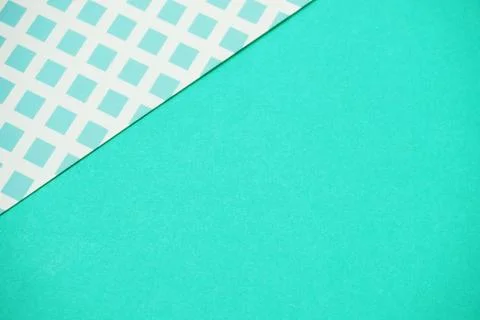 Geometric with green texture background 库存照片