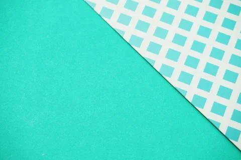 Geometric with green texture background Stock Photos