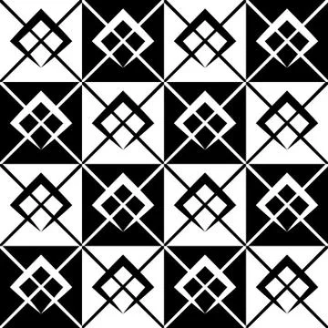 Geometric grid, mesh pattern with intersecting lines Illustrazione stock
