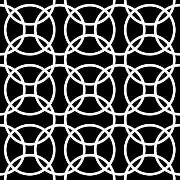 Geometric grid, mesh pattern with intersecting lines Stock Illustration