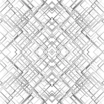 Geometric grid, mesh seamlessly repeatable pattern. Monochrome reticulate, gr Stock Illustration