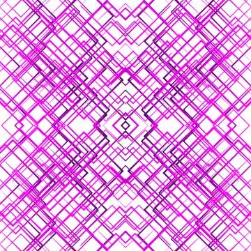 Geometric grid, mesh seamlessly repeatable pattern. Monochrome reticulate, gr Stock Illustration