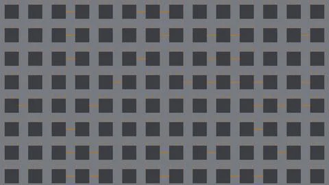 Geometric grid pattern with orange lines on gray background Stock Illustration