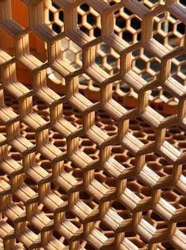 Geometric grid pattern Stock Photos