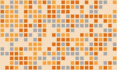 Geometric grid pattern with textured cubes and bright colours. Great for tr.. Stock Illustration