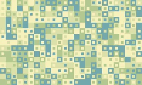 Geometric grid pattern with textured cubes and bright colours. Great for tr.. Stock Illustration