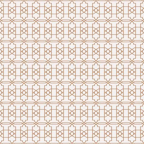 Geometric grid repeating pattern tiles. Linear grid shapes oriental seamless Illustrazione stock