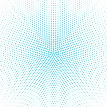Geometric halftone abstract circular dot pattern background design Stock Illustration