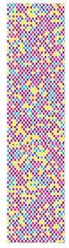 A geometric halftone illustration featuring polka dot pattern with polka dots Stock Illustration