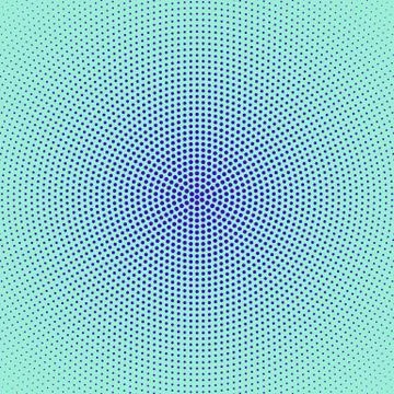 Geometric halftone round circle pattern background design 스톡 일러스트