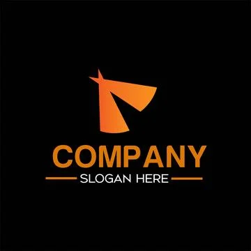 Geometric Hexagon Logo Stock Illustration
