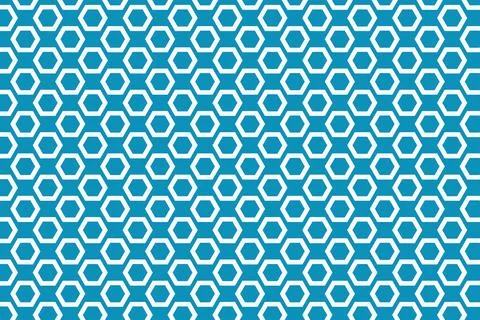 Geometric hexagon pattern background Illustrazione stock