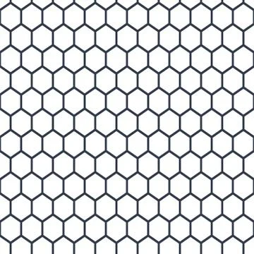 Geometric hexagon seamless pattern vector Illustrazione stock