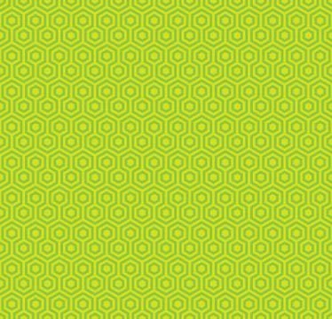 Geometric hexagon seamless patterns. Stock Illustration