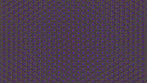 Geometric honeycomb pattern background, abstract digital grid design texture Stock Footage 337657339