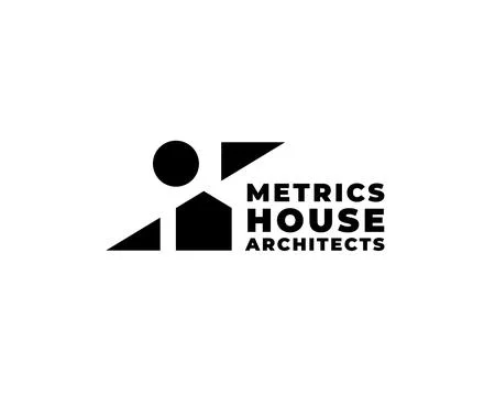 Geometric house logo Stock Illustration