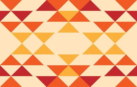 Geometric indigenous ethnic pattern concept. Seamless pattern. Design for i.. Illustrazione stock