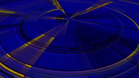 Geometric Infinity Loop Concentric Circles Radial Lines Grid Background Stock Footage 300143070