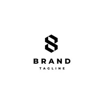 Geometric Initial Letter S Logo Design Stock-Illustration