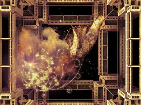 Geometric Inside Stock Illustration