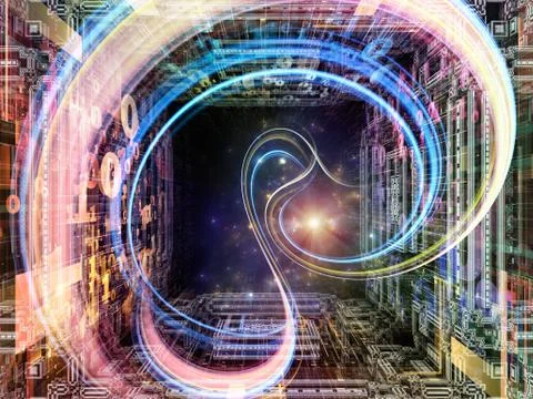 Geometric Inside Stock Illustration