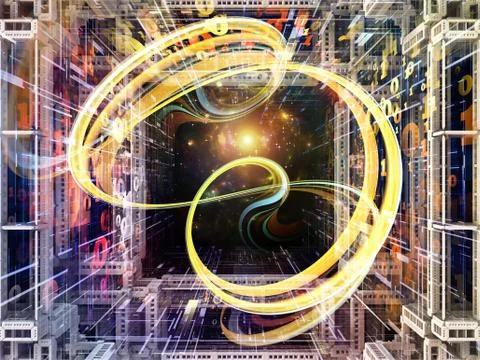 Geometric Inside Stock Illustration