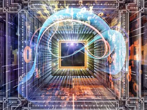 Geometric Inside Stock Illustration